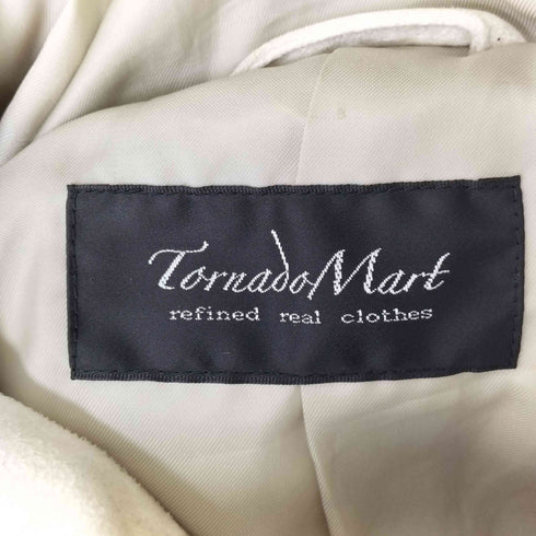 トルネードマート TORNADO MART フェイクスウェードレザーダウンジャケット フード付き メンズ JPN:L