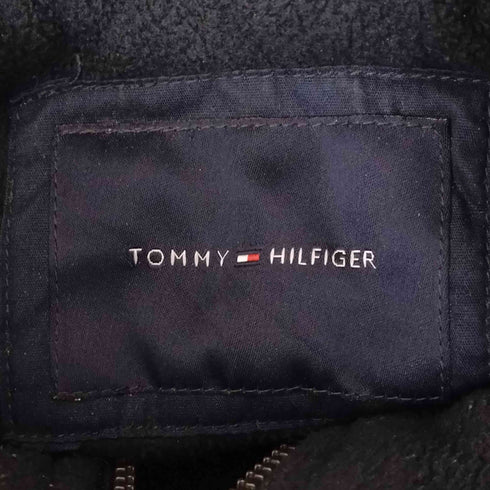 トミーヒルフィガー TOMMY HILFIGER 裏地フリースナイロンジャケット ジップアップ メンズ import:XXL