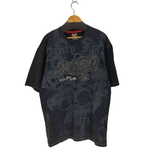 アヴィレックス AVIREX Y2K ロゴプリントTシャツ メンズ JPN:XXL