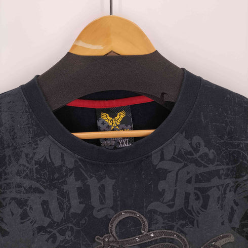 アヴィレックス AVIREX Y2K ロゴプリントTシャツ メンズ JPN:XXL