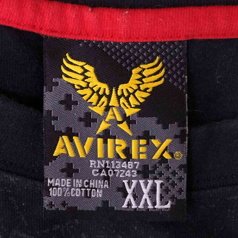 アヴィレックス AVIREX Y2K ロゴプリントTシャツ メンズ JPN:XXL