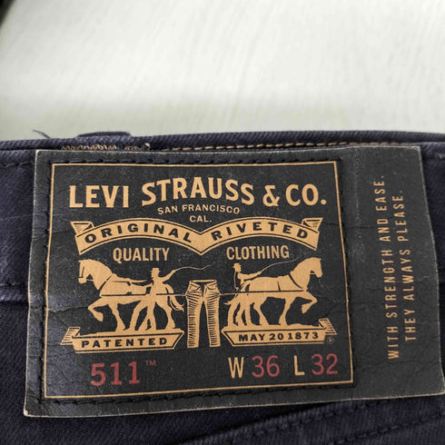 リーバイス Levis SKATE 511 デニムパンツ SkateboardingCollection メンズ 36×32