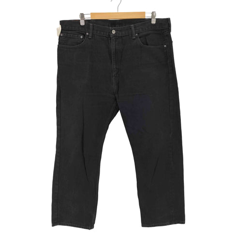 リーバイス Levis 505 レギュラーフィット ジーンズ ブラック メンズ 40×30