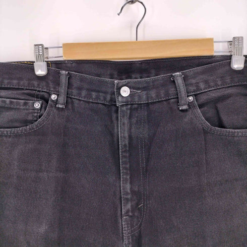 リーバイス Levis 505 レギュラーフィット ジーンズ ブラック メンズ 40×30
