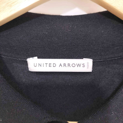 ユナイテッドアローズ UNITED ARROWS 4シーズン ハイゲージ ポロ カーディガン 襟付きニット メンズ JPN:L
