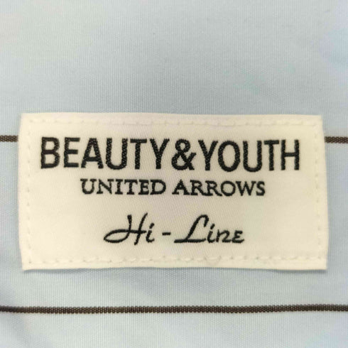ビューティーアンドユースユナイテッドアローズ BEAUTY & YOUTH UNITED ARROWS ストライプブロードシャツ メンズ JPN:L
