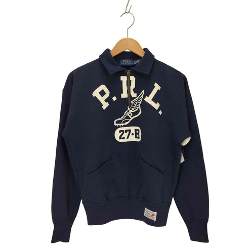 ポロラルフローレン POLO RALPH LAUREN 25ss 別注 P.R.L. ロゴプリント ハーフジップスウェット レディース JPN:XS