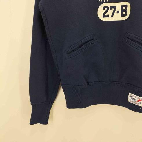 ポロラルフローレン POLO RALPH LAUREN 25ss 別注 P.R.L. ロゴプリント ハーフジップスウェット レディース JPN:XS
