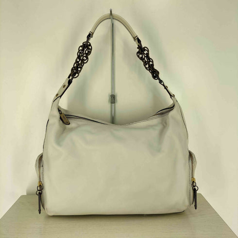 コールハーン COLE HAAN SMALL POCKET HOBO EGGSHELL レザーショルダーバッグ レディース