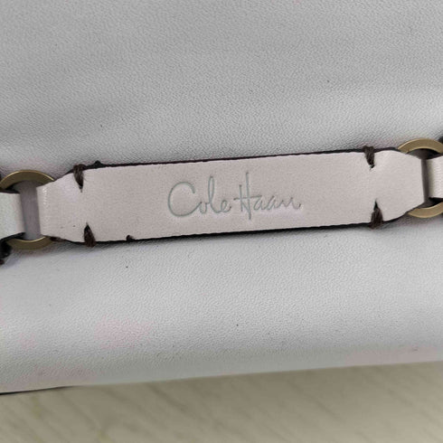 コールハーン COLE HAAN SMALL POCKET HOBO EGGSHELL レザーショルダーバッグ レディース