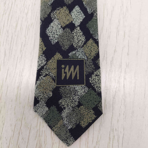 アイムイッセイミヤケ im ISSEY MIYAKE 総柄シルクネクタイ メンズ