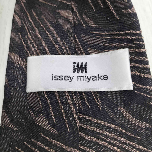 アイムイッセイミヤケ im ISSEY MIYAKE 総柄シルクネクタイ 楊柳 メンズ