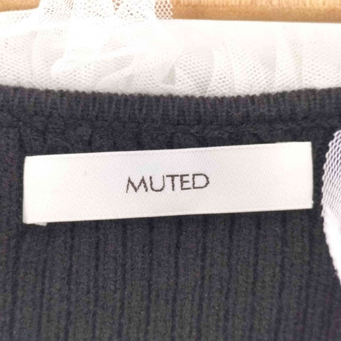 MUTED フリルデザインニット Y2K レディース F