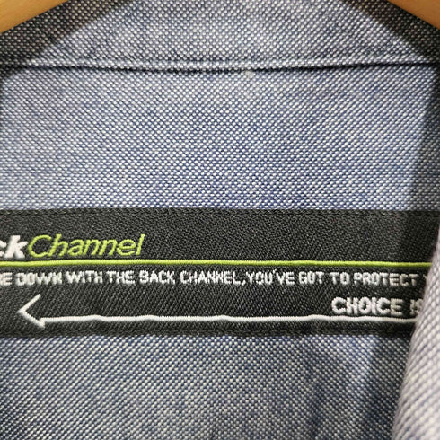 バックチャンネル Back Channel 刺繍ボタンダウンシャツ メンズ JPN:L