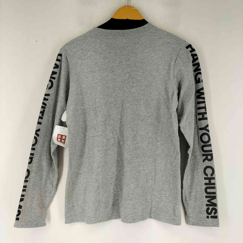 チャムス CHUMS 刺繍ロゴ L/S Tシャツ レディース JPN:M