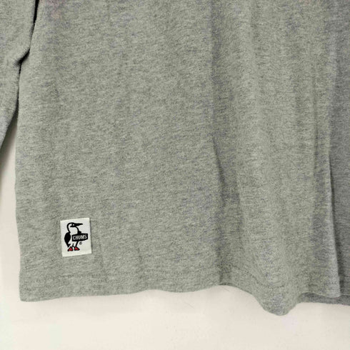 チャムス CHUMS 刺繍ロゴ L/S Tシャツ レディース JPN:M