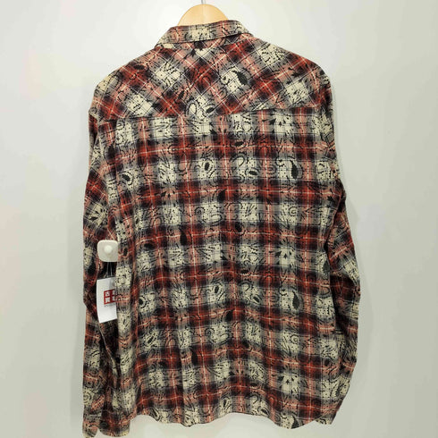 バックチャンネル Back Channel チェックペイズリー柄シャツ メンズ JPN:L