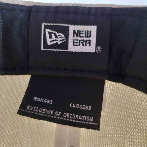 ニューエラ NEW ERA 59FIFTY チームロゴ刺繍 6パネル ベースボールキャップ メンズ 7 7/8
