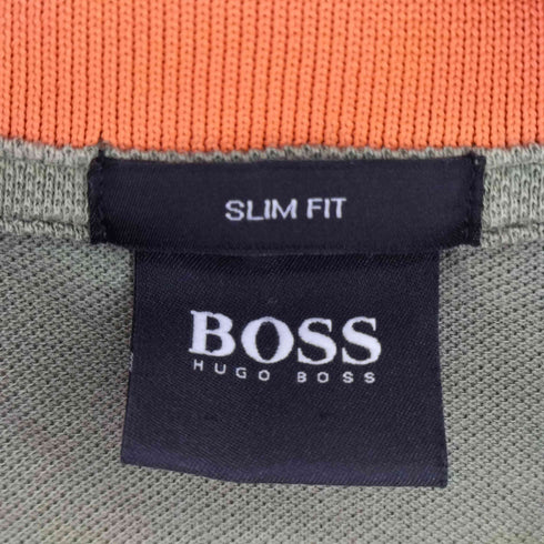 ボスヒューゴボス BOSS HUGO BOSS SLIM FIT S/S ポロシャツ メンズ