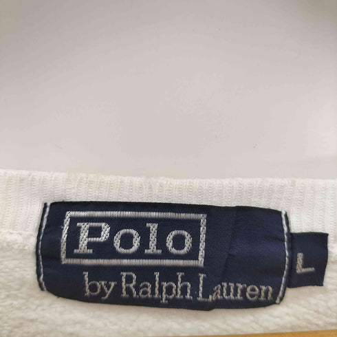 ポロバイラルフローレン Polo by RALPH LAUREN ロゴ刺繍 スウェット トレーナー メンズ import:L