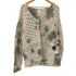 Niche. INDUSTRIAL HINDUSTAN ニッチ インダストリアル ヒンドゥスタン CROCHET COTTON CARDIGAN クロシェ ニット カーディガン メンズ