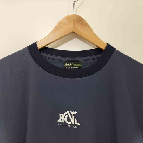 バックチャンネル Back Channel OUTDOOR LOGO DRY T アウトドアロゴドライTシャツ メンズ JPN:M