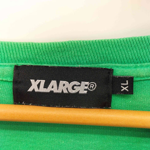 エクストララージ XLARGE ロゴ刺繍 クルーネック L/S Tシャツ メンズ JPN:XL