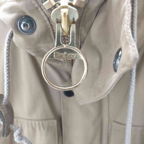 バブアー Barbour 19SS HOODED SHORT PARKA フーデッド ショート パーカー ポリ コットン マウンテン 裏地メッシュ 裾ドローコード メンズ US:40
