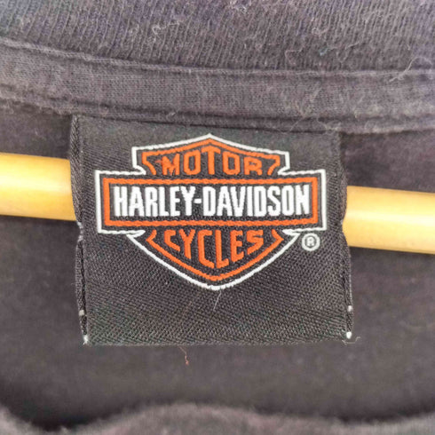 ハーレーダビッドソン HARLEY-DAVIDSON ロゴプリント クルーネック Tシャツ メンズ 3XL