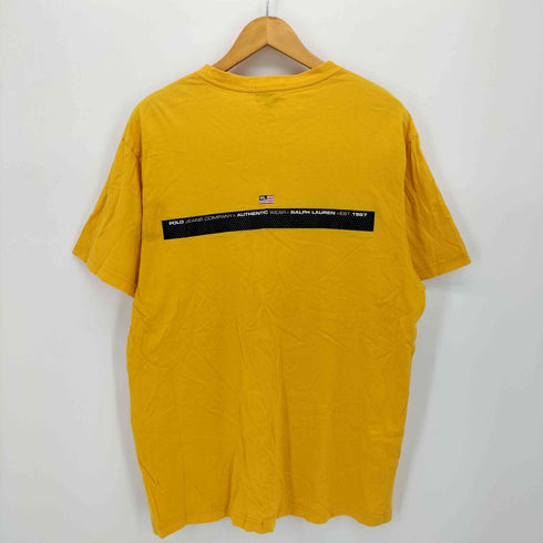ポロジーンズカンパニーラルフローレン POLO JEANS COMPANY RALPH LAUREN ロゴプリント クルーネック Tシャツ メンズ import:XL