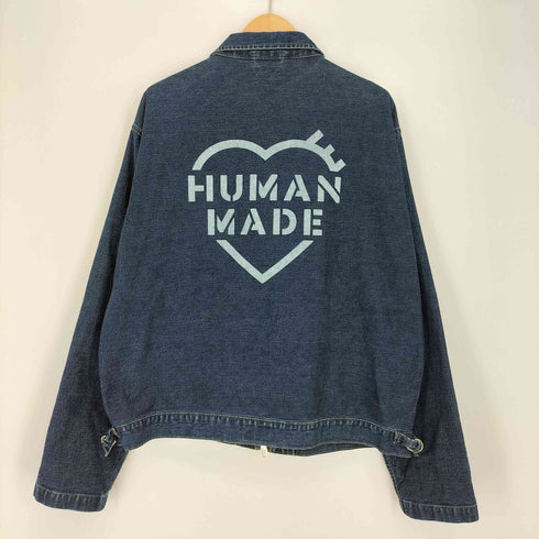 ヒューマンメイド HUMAN MADE 25ss DENIM NAVAL JACKET INDIGO メンズ JPN:XXL