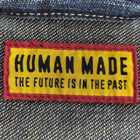 ヒューマンメイド HUMAN MADE 25ss DENIM NAVAL JACKET INDIGO メンズ JPN:XXL