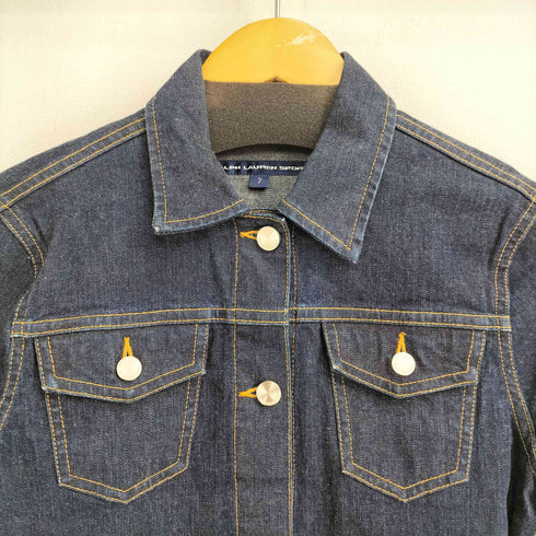 ラルフローレンスポーツ RALPH LAUREN SPORT 90-00S デニムトラッカージャケット レディース 7