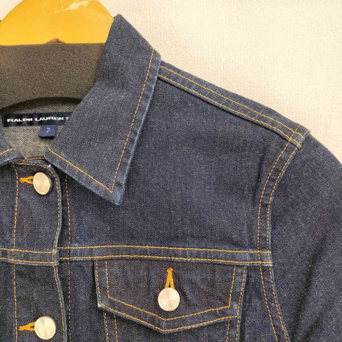ラルフローレンスポーツ RALPH LAUREN SPORT 90-00S デニムトラッカージャケット レディース 7