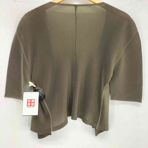 プリーツプリーズイッセイミヤケ PLEATS PLEASE ISSEY MIYAKE プリーツ ボタンレスカーディガン レディース 03