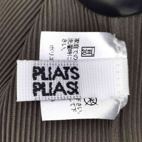 プリーツプリーズイッセイミヤケ PLEATS PLEASE ISSEY MIYAKE プリーツ ボタンレスカーディガン レディース 03