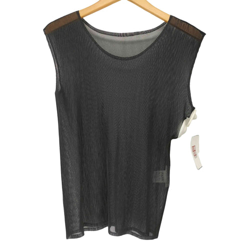 プリーツプリーズイッセイミヤケ PLEATS PLEASE ISSEY MIYAKE プリーツ メッシュ タンクトップ レディース 3