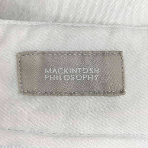 マッキントッシュフィロソフィー MACKINTOSH PHILOSOPHY ベルテッド ワイドデニムパンツ メンズ 6