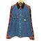 ヒューマンメイド HUMAN MADE 24aw Scout Shirt バッファローチェック デニムパネル スカウトシャツ メンズ JPN:XXL
