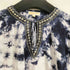 マイケルマイケルコース Michael Michael Kors インド製 タイダイ柄ビジューデザインスキッパー L/S カットソー レディース import:S