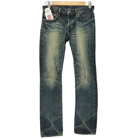 ヒステリックグラマー HYSTERIC GLAMOUR スタッズ ボタンフライ ストレート デニムパンツ レディース JPN:XS