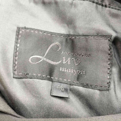 ジャックローズラブメゾン JACK ROSE Luv maison ジップデザインテーラードジャケット Y2K メンズ 46