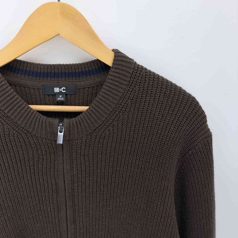 ユニクロシー UNIQLO:C クルーネックフルジップカーディガン メンズ JPN:M
