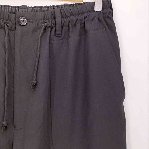 ヨウジヤマモトプールオム Yohji Yamamoto POUR HOMME 16aw 100番 ウールギャバジンワイドイージーパンツ メンズ JPN:2