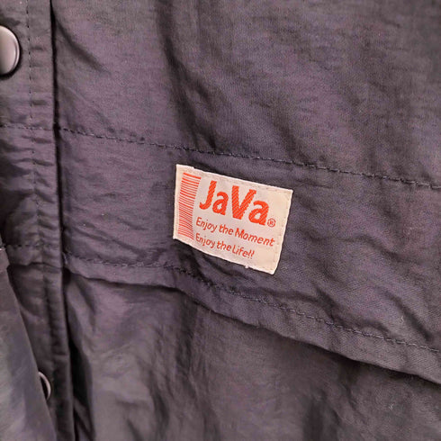 ジャバ JaVa ぬくぬく暖か ショート丈 フード付き 中綿 フェイク ダウン コート レディース JPN:L