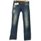 ディーゼル DIESEL イタリア製 革パッチ lowky ジップフライ ストレートデニムパンツ レディース UK:25