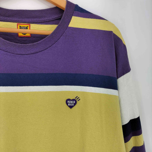 ヒューマンメイド HUMAN MADE 24aw BORDER L/S T-SHIRT メンズ JPN:XXL