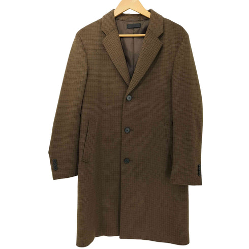 ユニクロ UNIQLO CASHMERE&WOOL カシミヤ混 チェスターコート メンズ JPN:S