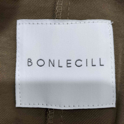ボンルシール BONLECILL バックヨークデザイン ボリュームスリーブ トレンチコート レディース FREE