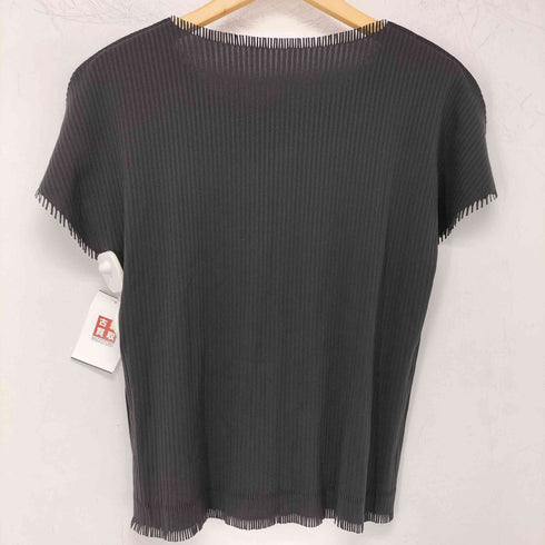 プリーツプリーズイッセイミヤケ PLEATS PLEASE ISSEY MIYAKE a-poc フリンジ プリーツ 半袖カットソー レディース 3
